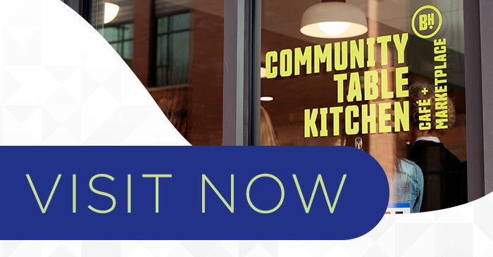 Community Table Kitchen Cafe and Marketplace is now open!
